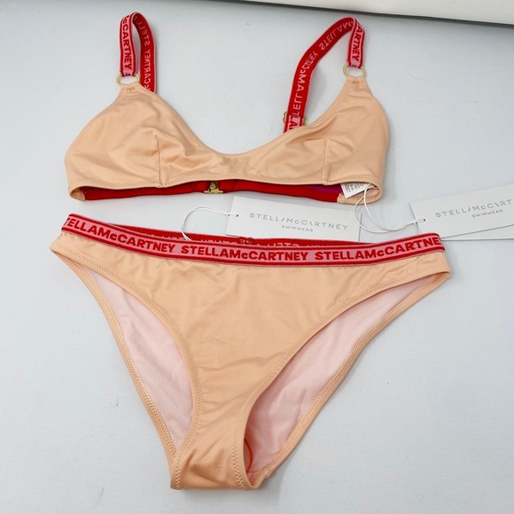 NWT***STELLA MCCARTNEY Sporty Elastic Pink Bikini SET***$395 - Picture 8 of 10